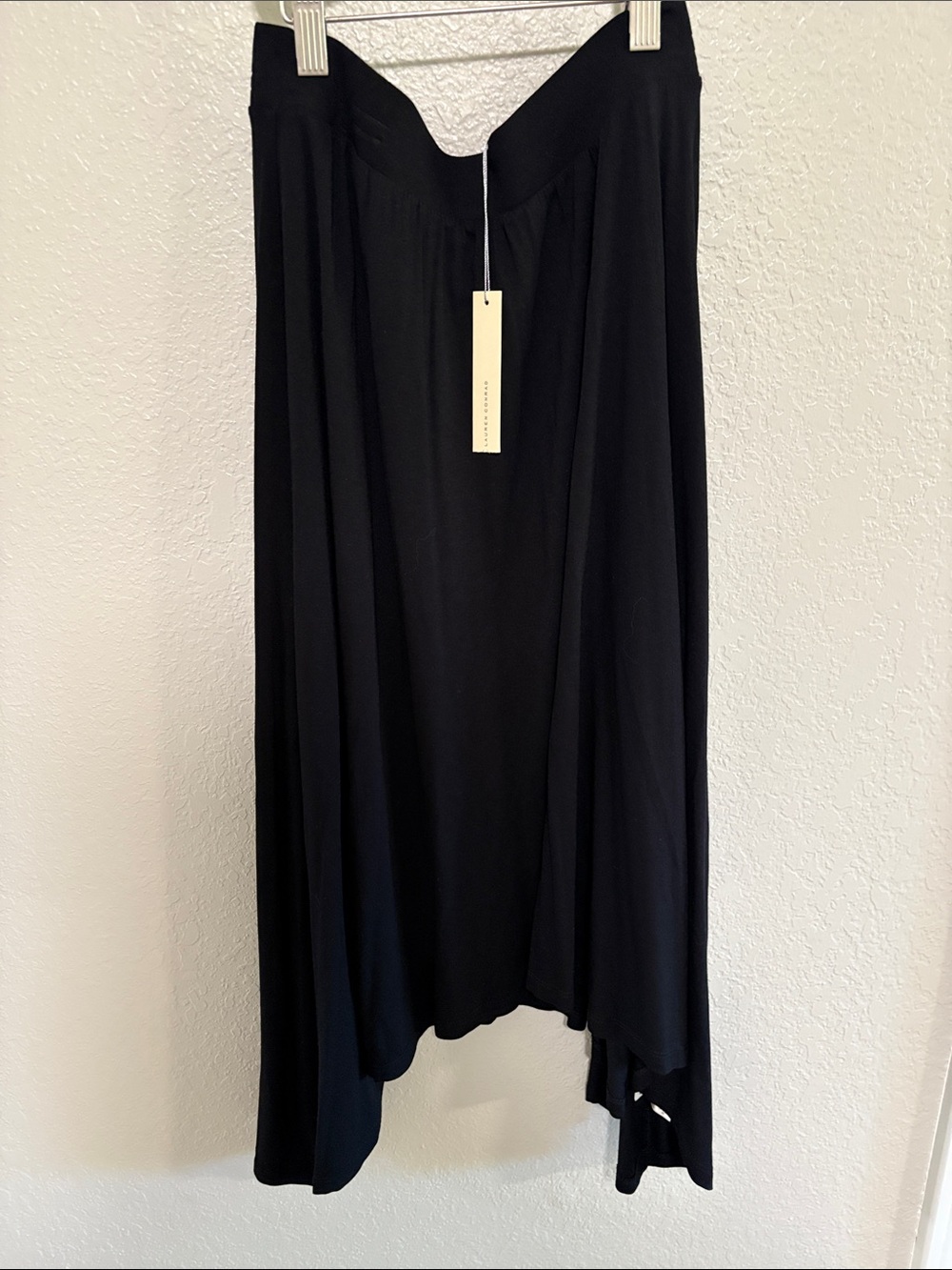 Lauren Conrad Black Asymmetrical Women's Skirt NWT